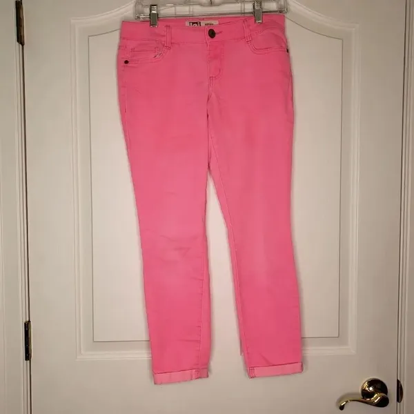 Lei Low Rise Jeans Pink Size undefined - Image 2
