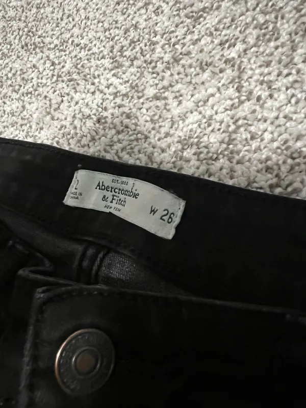 Abercrombie & Fitch Ripped Jeans Jeggings - size 2 W26 - Image 3