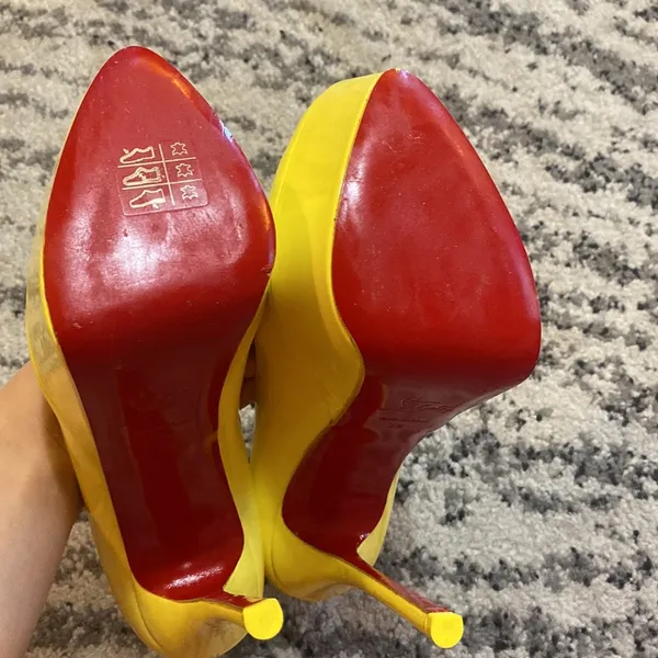 Dolly Alta patent leather platform pumps - Image 5