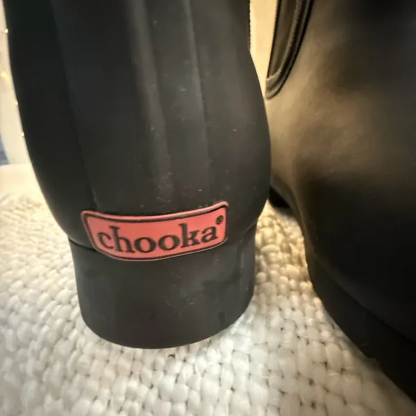 Chooka Black Rubber Boots - Image 3