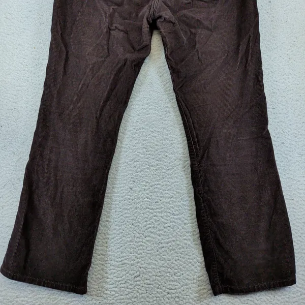 Levis Premium Middy Ankle Bootcut Corduroy‎ Pants Brown A5563-0004 Womens 28x29 - Image 10