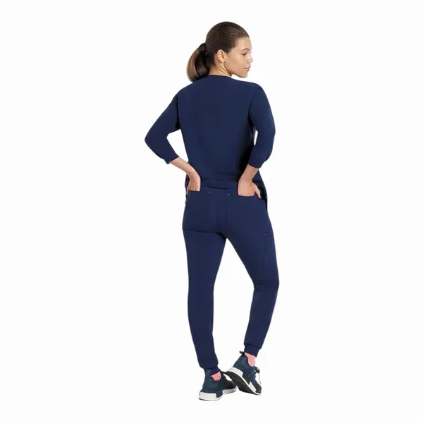Dolan Scrub Jogger Pants Navy Drawstring Cargo Pocket Medical Uniform Women’s SM - Image 12