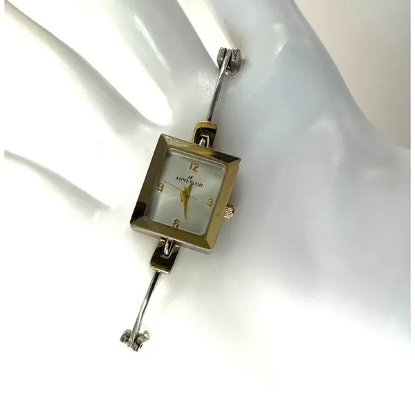 Anne Klein vintage silver and gold tone watch - Image 5