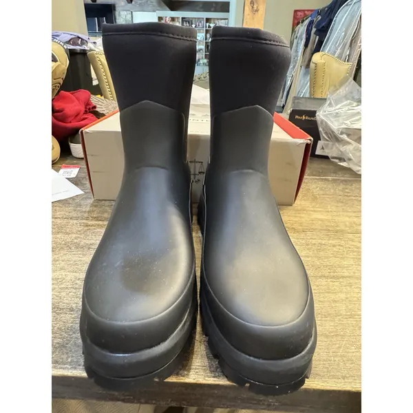 Hunter City Explorer short neoprene boots Black Size 9 - Image 4