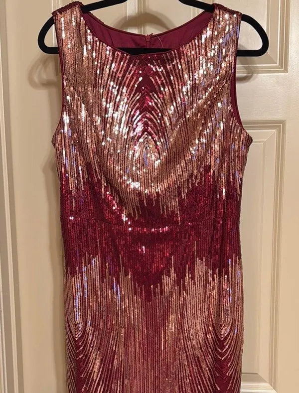 Long Sequin Dress - Image 4