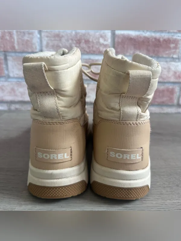 Sorel Whitney Boots Winter Cream Women’s 8.5 Waterproof Snow Gorpcore Outdoor - Image 7