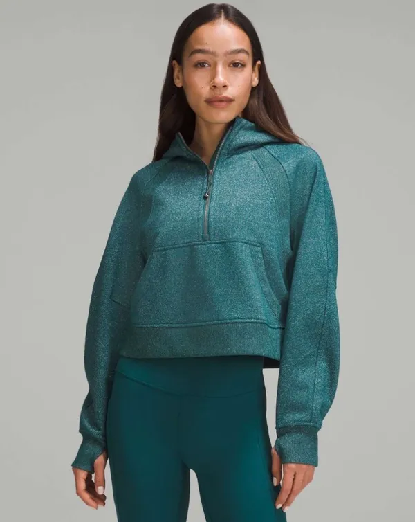 Lululemon Scuba Oversized Half-Zip Hoodie *Spark - Image 6