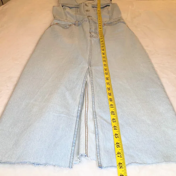 Unpublished Wyatt Twin Flame Denim Maxi Dress Size Medium - Image 7