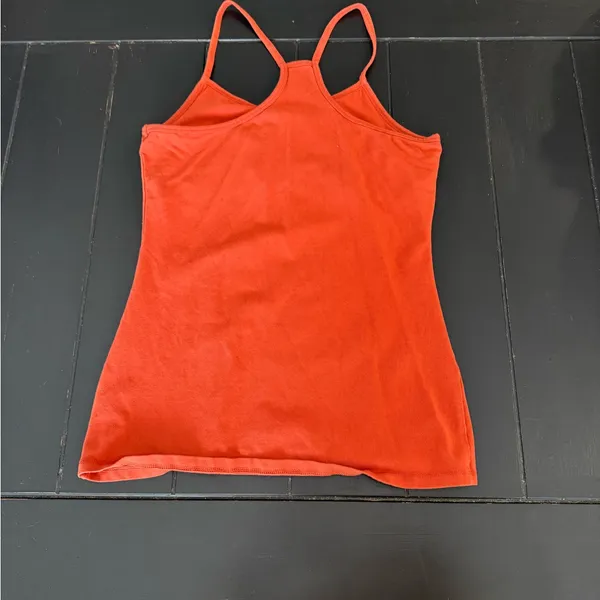 Express Orange Fitted Camisole Top - Image 3