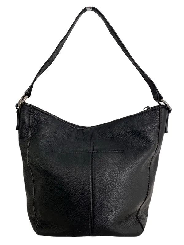 The Sak Black Leather ‘Lucia’ Hobo Shoulder Bag - Image 3
