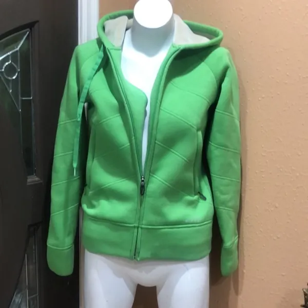 Oakley green full zip hoodie - Image 3