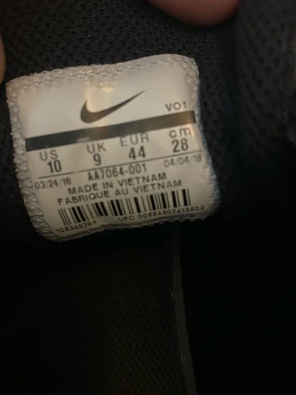 Nike Varsity Compete Trainer Black Men’s Sneakers Shoes Size 10 - Image 7