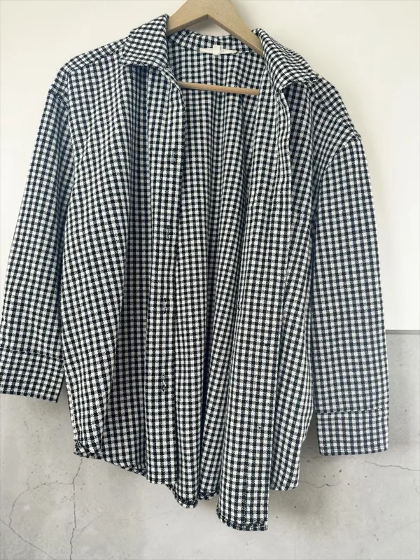 Copper Key Black and White Gingham Two-Piece Set Size S Top And Size M Bottom - Image 2