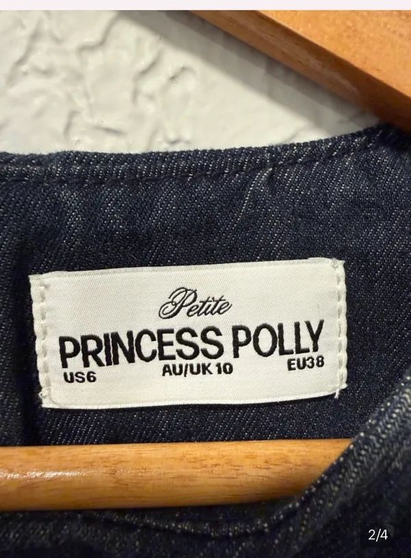 Princess Polly Ainsleigh Denim Romper - Image 5