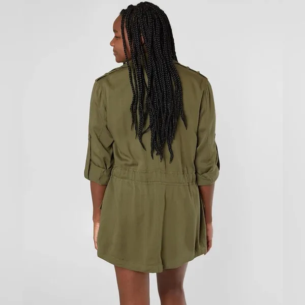 NWT GILDED INTENT Twill Military Jacket - Image 3