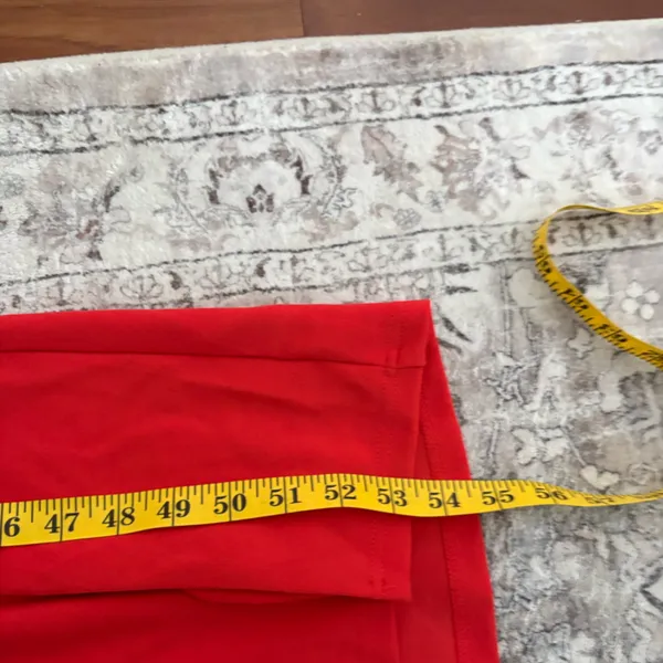 Lulus Memorably Iconic Red Strapless Lace Bustier Maxi Dress Size Small Formal - Image 8