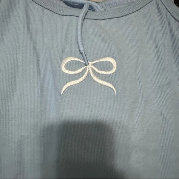 Blink Blue Lounge Set with Bow Detail - Image 2