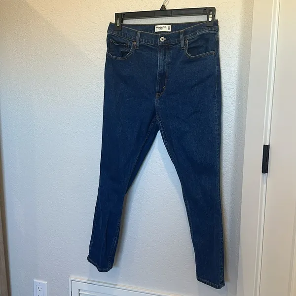 Abercrombie & Fitch The‎ Skinny High Rise Jeans - 30/10 Short - Image 9