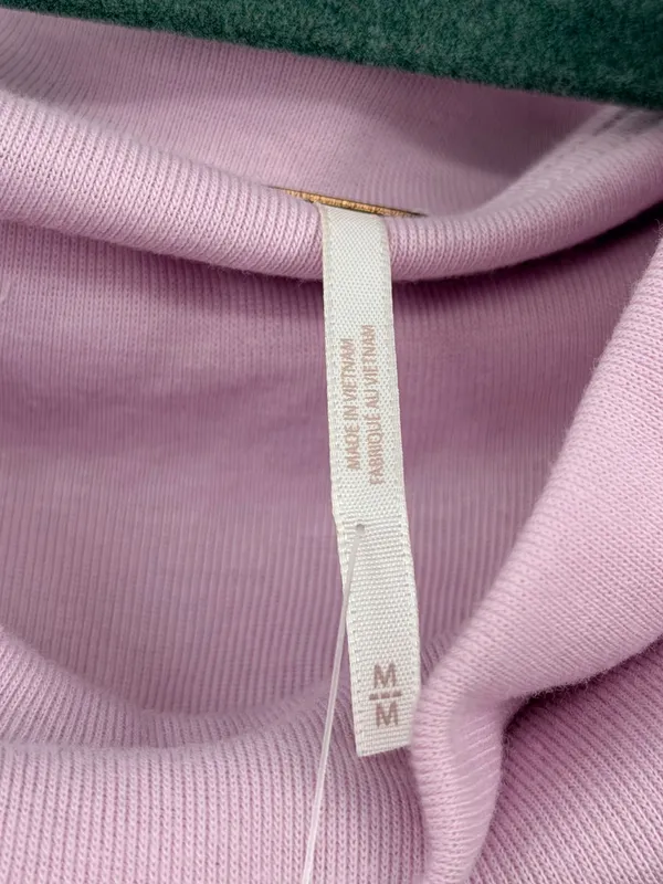 Free People‎ Robbie Off Shoulder Top M Lilac Bloom Purple NWT - Image 7