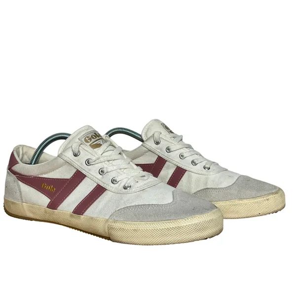 Gola Badminton Low Top Sneakers Dusty Rose Shoe Size 11 - Image 2