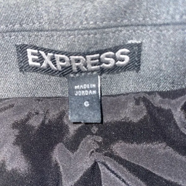Express Gray Blazer Size‎ 6 - Image 3