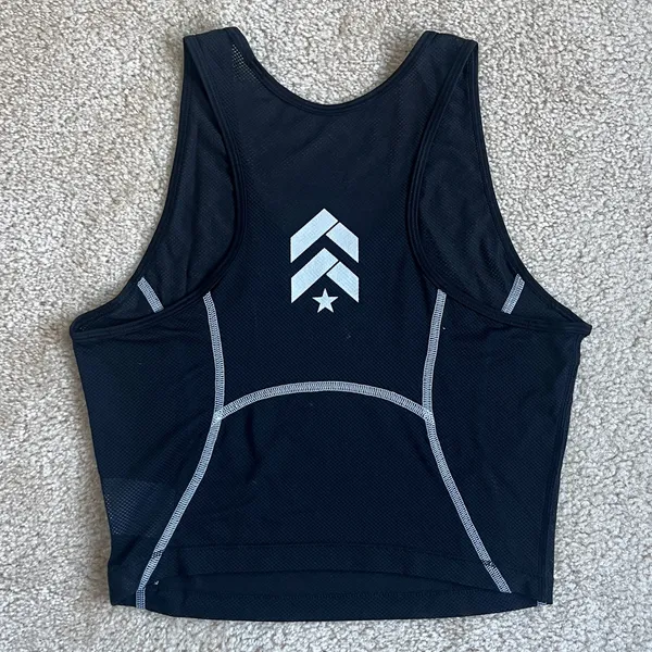 Nike Barry's Miler Race Crop Mesh Tank Top in Women's Medium - Image 4