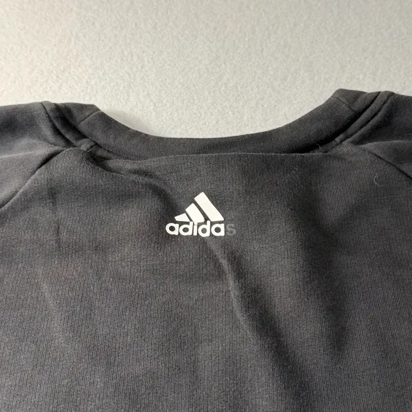 VIntage Adidas Est. 1949 Herzogenaurach Crewneck Sweatshirt Black XL - Image 5