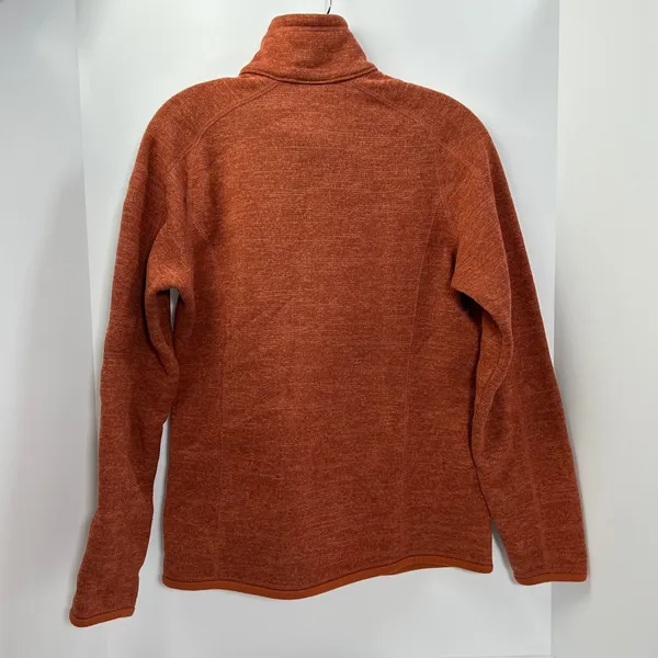 Patagonia Better Sweater 1/4 Zip Pullover Burnt Orange Heather Womens Medium‎ - Image 3