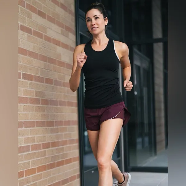 Zyia Active Plum Mesh Energy Shorts Running XL - Image 10