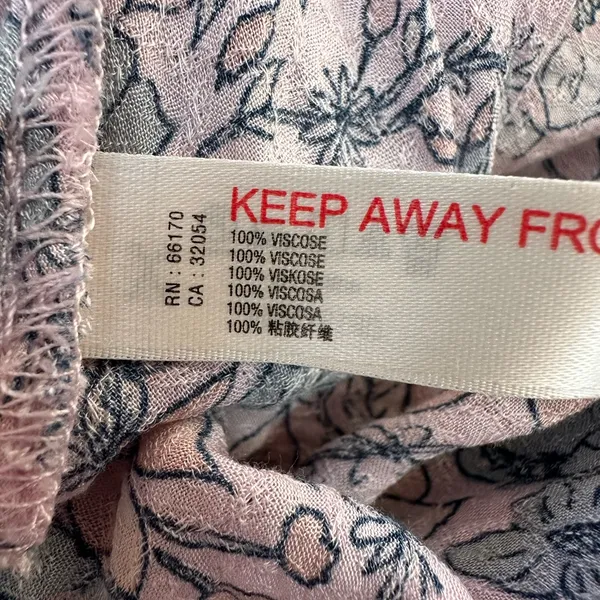 Free People Intimately All I Ever Wanted Maxi Floral Pink Blue Slit Dress Slip - Image 10