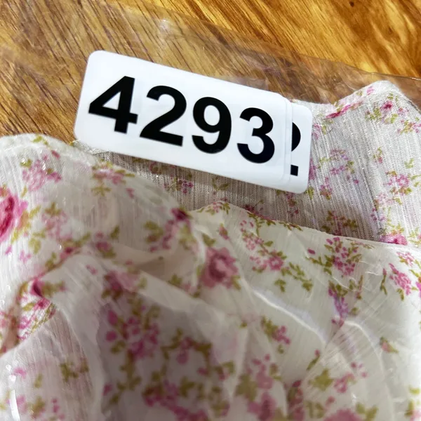 Alter'd State Women Babydoll Cottage Romper‎ M Ivory Pink Floral Ruffle Romantic - Image 12