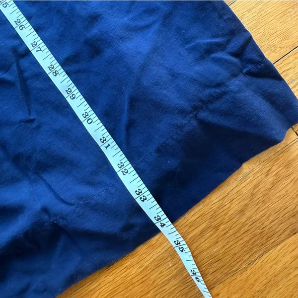 DIANE VON FURSTENBURG Tunic Dress Navy Blue Silk size 6‎ - Image 7