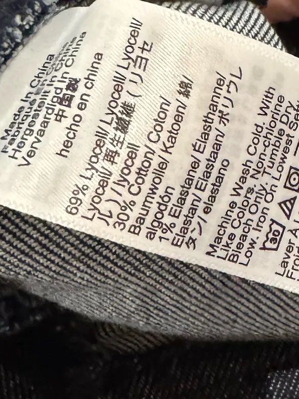 J. Crew Dark Indigo Blue Wash Wrap Mini Denim Skort 6 - Image 6