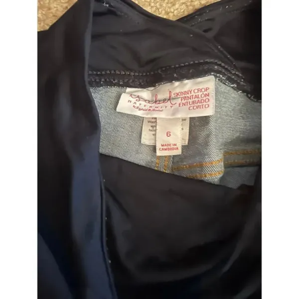 Isabel maternity Skinny crop jeans size‎ 6 - Image 3