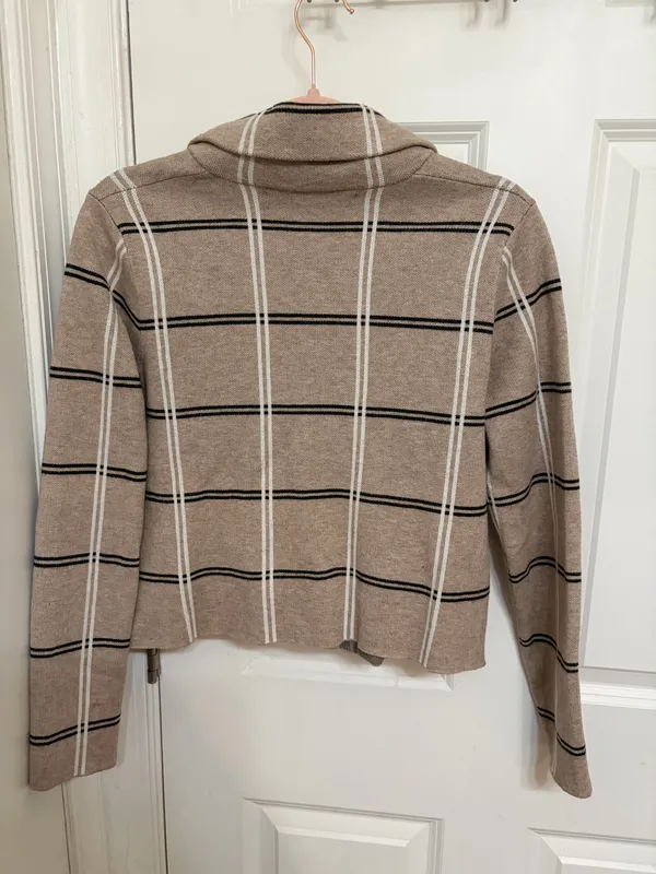 Max Studio Checkered soft blazer - Image 3
