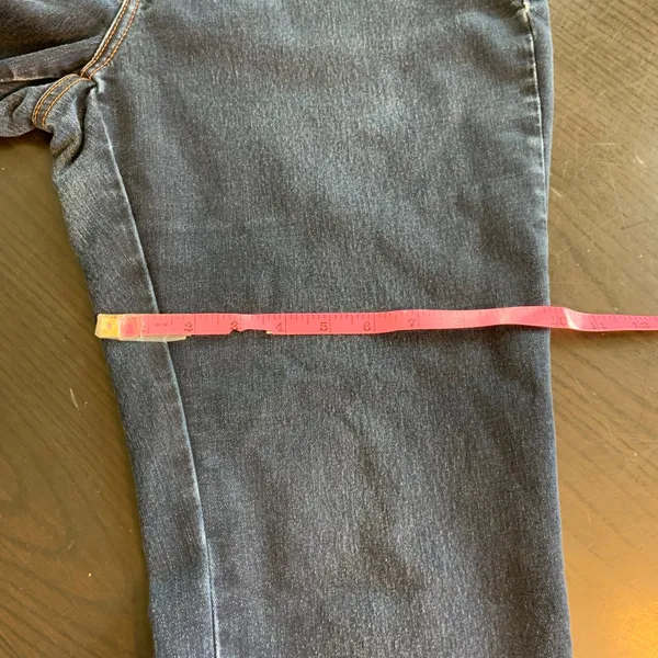 Banana Republic Women's Dark Wash Denim Jeans Size 30‎ Bootcut Classic READ FLAW - Image 14