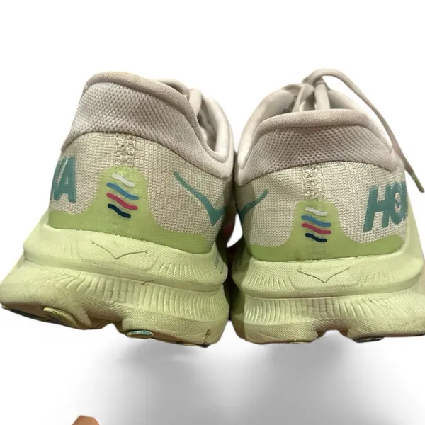 HOKA KAWANA Running Sneakers White Green Pink 7 - Image 6
