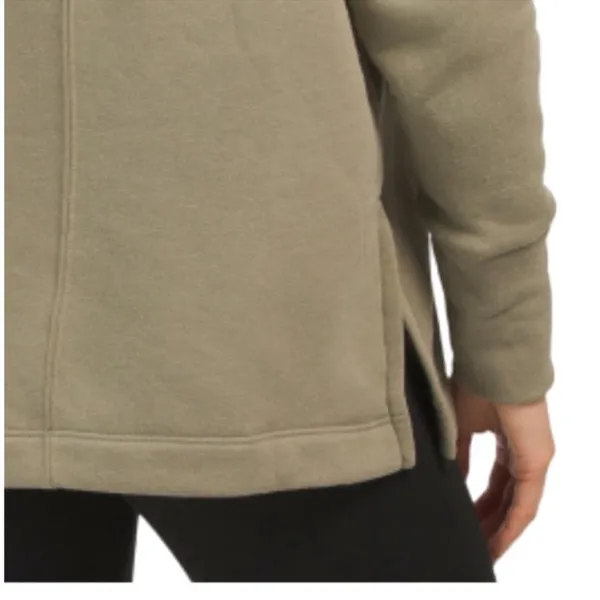 Peloton Together We Go Far Funnel Neck Pullover Green‎ Sweatshirt size M - Image 3