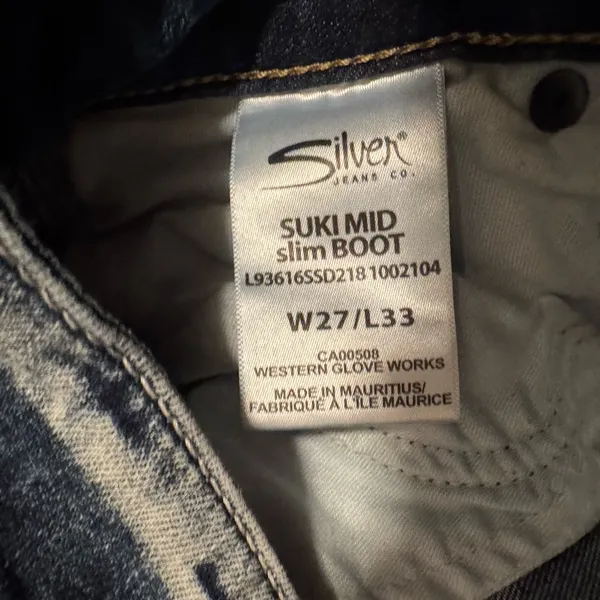 Silver Jeans SUKI Mid Slim Bootcut Women's Jeans - Image 6