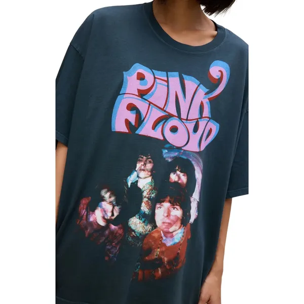 DAYDREAMER Pink Floyd UFO Club 1967 OS Tee, One Size / P2P 27” New w/o Tag SOO - Image 3