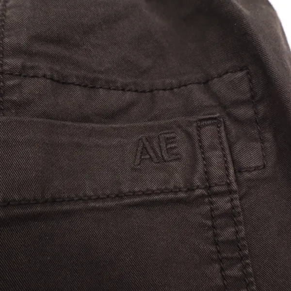 American Eagle Outfitters Cargo Jogger Pants Womens 6 Black Stretch Tapered Leg - Image 5