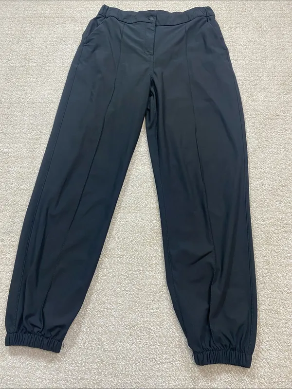 lululemon athletica Black Tailored Jogger Pants Size 28 - Image 5