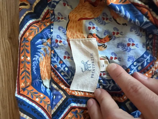 Print Fresh Organic Cotton Pajama Set - Image 3