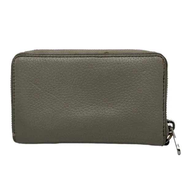MICHAEL KORS Gray Zip Around Wallet - Image 2