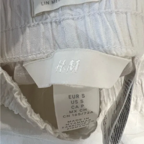 H&M Cream Women's Pants - Image 3