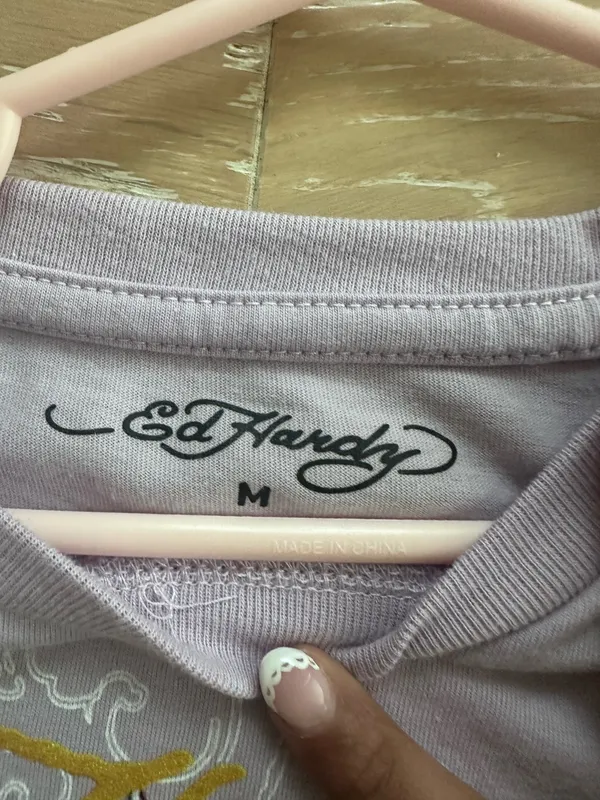 Ed Hardy Crop Top Graphic - Image 2