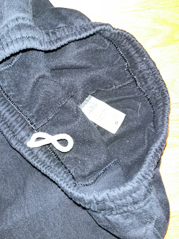 Hanes Black Drawstring Jogger Sweatpants + 🆓🎁 - Image 2