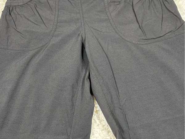prAna Women’s Black Stretch Pants Size Small Pull On Wide Waistband - Image 2