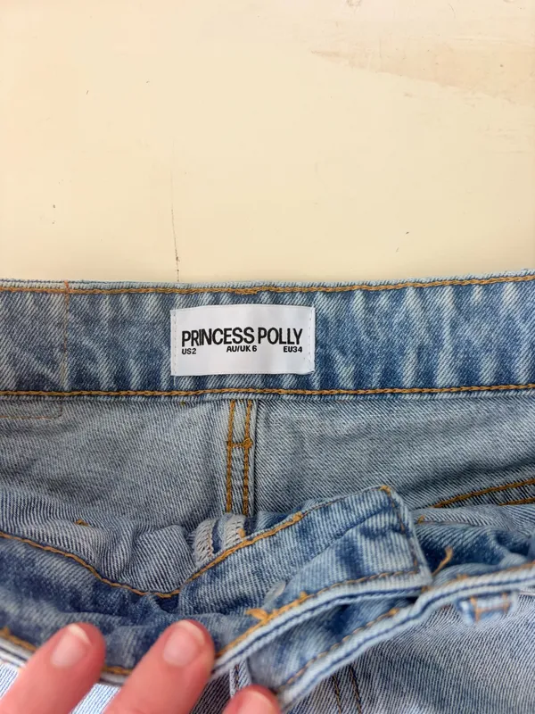 Princess Polly Denim Skirt Mini - Image 2