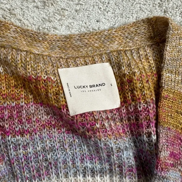 lucky brand rainbow sweater cardigan - Image 2